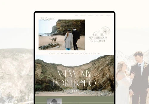 Website Design for Tia Loryssa Photography
