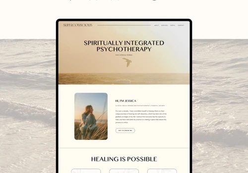 Brand & Website Design for SUPERCONSCIOUS