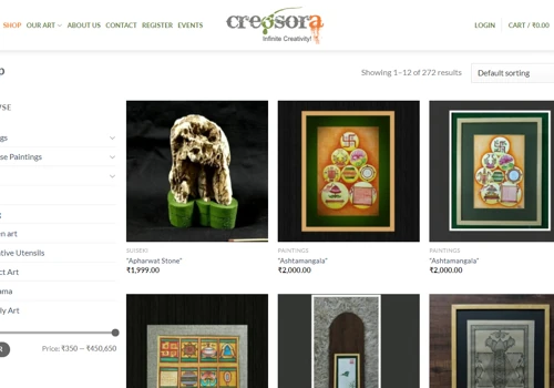 E-commerce webshop development