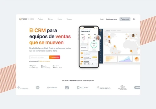 Website for Forcemanager