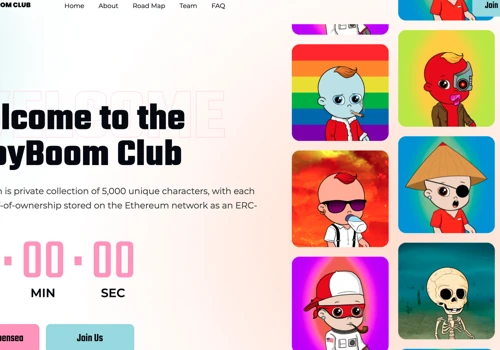 Baby Boom NFT Web