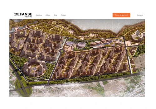 Defanse Housing - Web Design