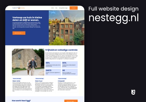 Full Website Design Nestegg