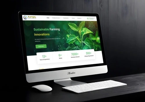 Aegis Agro Chemicals - Web Development