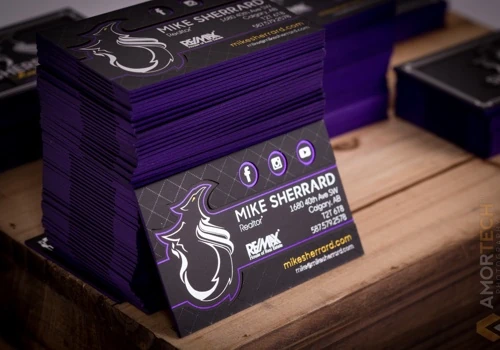 Premium Business Cards - Mike Sherrard