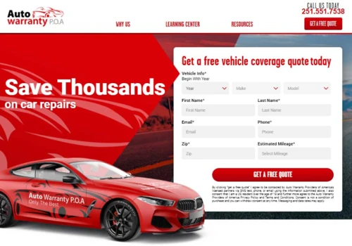 Auto Warranty P.O.A: Vehicle warranty services