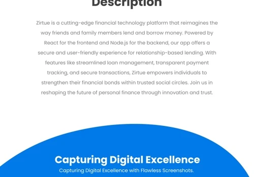 Zirtue || BNPL Fintech Solution