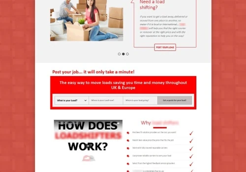 Logistic Website