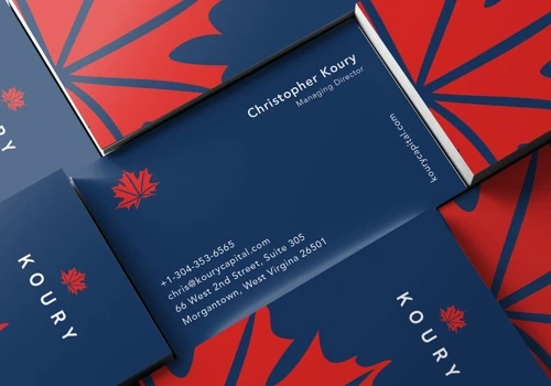 Venture Capital Brand Identity - Koury Capital
