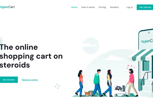 React Developer for e-commerce site. Landing page