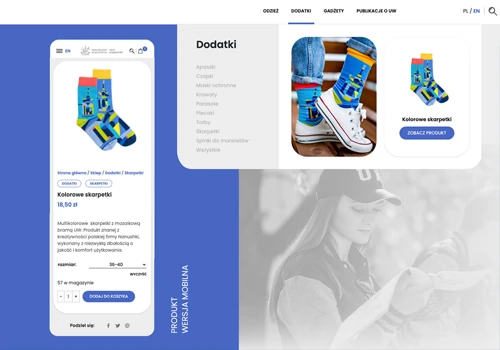 Warsaw Uniwersity online Shop