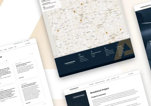 Content-rich Interactive Website