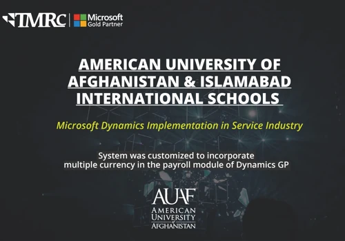 System Custimization in Dynamics GP