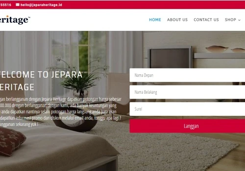 Website Design Jepara Heritage
