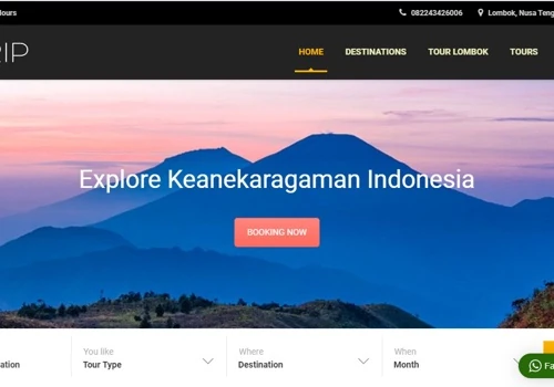 Website Design Indonesia Trip