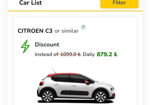 Wish Car Rental iOS and Android App Development