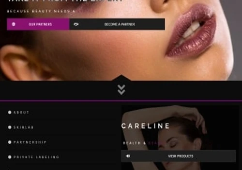 Careline cosmetics'' website