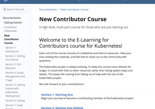 Kubernetes Project onboarding