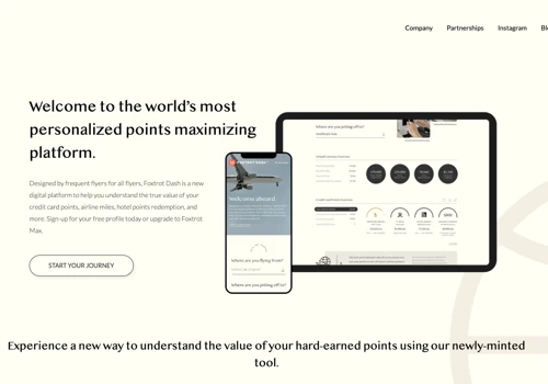 Loyalty points site