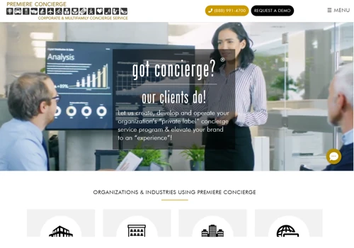 SaaS solution for a concierge company