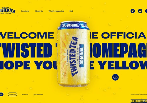 Twisted Tea Website