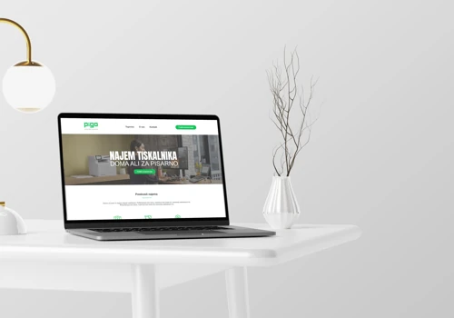 Najemi tiskalnik – Web design & lead generation