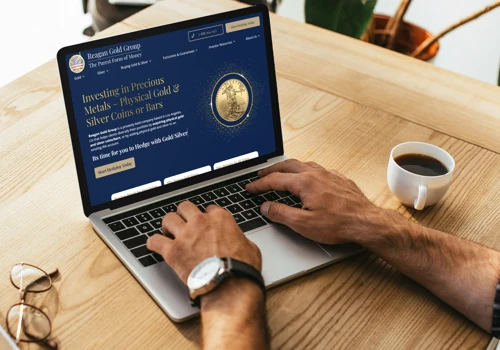 Marketing Website for a Gold and Silver IRA Site