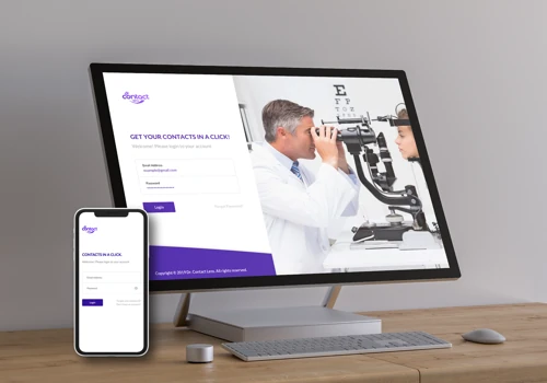 Dr. Contact Lens - Core Business Application Development