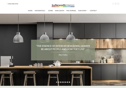 Butterworth Interiors Website