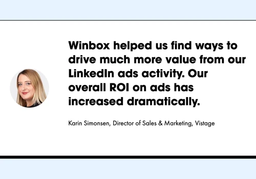 Leads up by 453% - CPL down by 80%