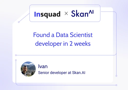 Data Scientist developer in 2 weeks