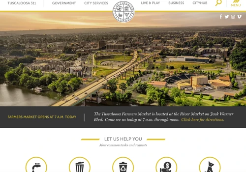 City of Tuscaloosa Website