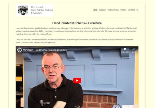 New Website for Paining Company