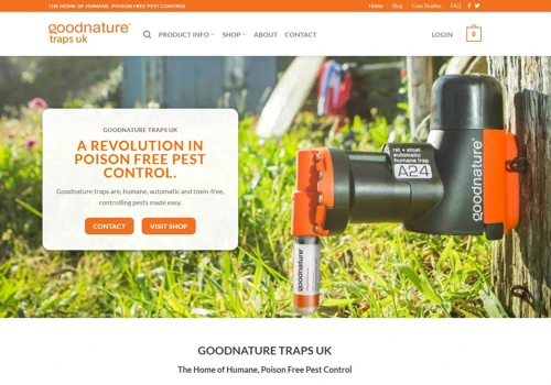 Project with Goodnature Traps UK