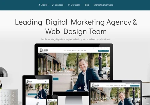 Elevating Digital Presence – Website Development