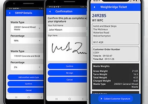 S&B Waste Management Multipurpose Android App