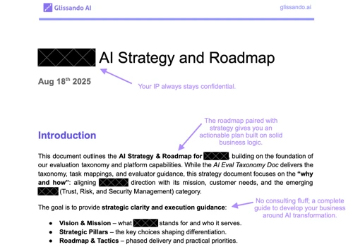 AI Strategy and Roadmap