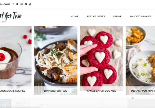 Dessert For Two - SEO and WordPress Support