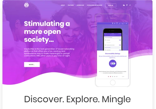 Vooduvibe UIUX Design