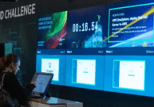HPE Interactive Game Wall