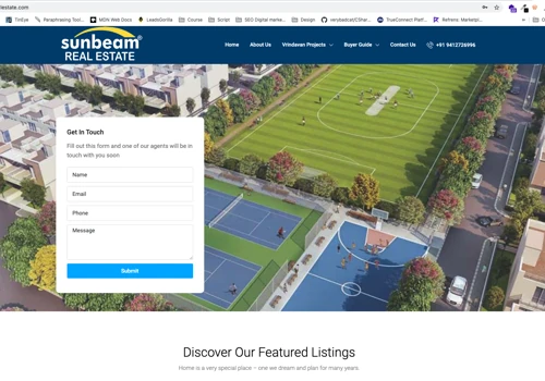 Website - Sunbeam