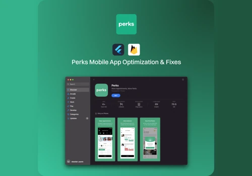 Perks Mobile App Optimization and Fixes