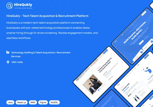 HireQukly – Tech Talent Acquisition & Recruitment