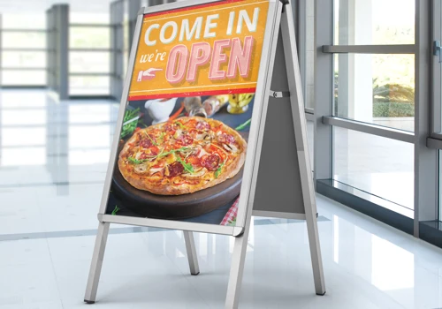 Advertising stand AFrame