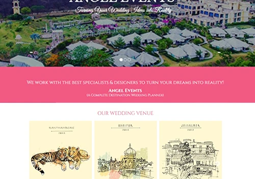 An Event Website
