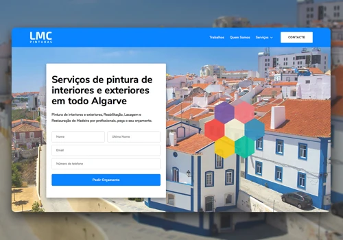 Web Design and Development for LMC Pintura