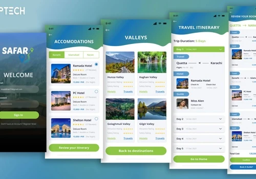 Travel Mobile App Designs