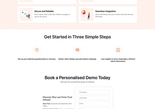 InflowQ User Frontend