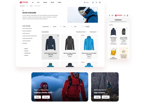 Official e-commerce of the Mammut brand in Poland
