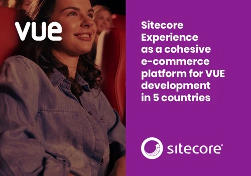 Sitecore Experience as a cohesive e-commerce platform for VUE development in 5 countries